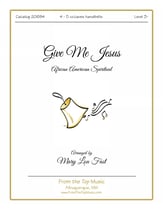 Give Me Jesus Handbell sheet music cover